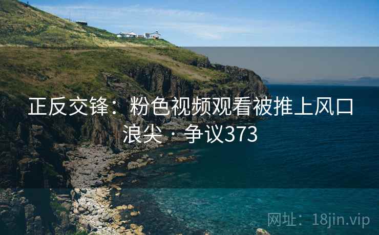 正反交锋：粉色视频观看被推上风口浪尖 · 争议373